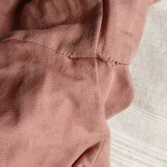 Rujuta Sheth Venus Wrap Jumper in dusty pink, size small - Picture 4 of 6